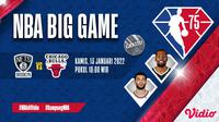 Link Live Streaming NBA 2021/2022 : Brooklyn Nets Vs Chicago Bulls di Vidio. (Sumber : dok. vidio.com)