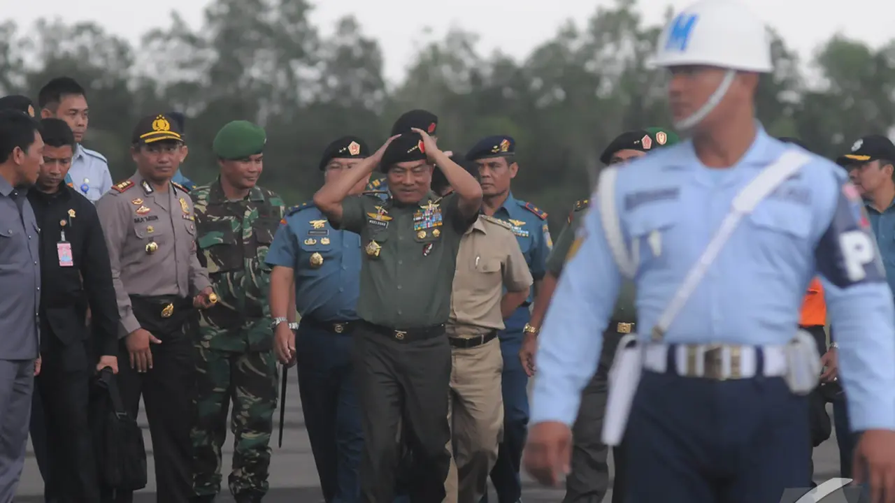 Tiba di Lanud Iskandar, Panglima TNI Langsung Beri Pernyataan