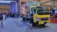 Mitsubishi Fuso Canter FE 71Long. (Septian/Liputan6.com)