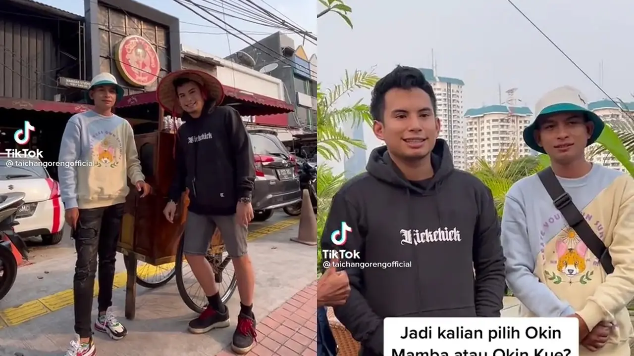 Okin dengan Kembaran Tukang Jamu