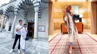 Kenang Lokasi Akad Nikah, Ini 7 Potret Syahrini di Masjid Camii Tokyo (Sumber: Instagram/princessyahrini)