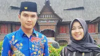 Aldi Taher dan calon istri (Sumber: Instagram/salsabillih06)