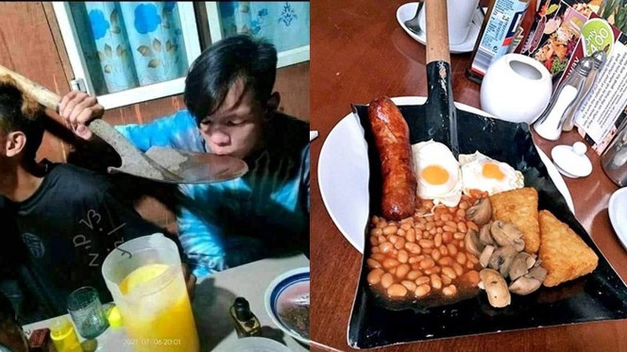 6 Potret Alih Fungsi Sekop dan Cangkul Ini Bikin Tepuk Jidat