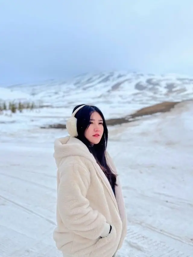 Via Vallen liburan di Turki (Instagram/viavallen)