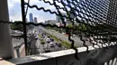 Penempatan Jakarta sebagai kota termacet sedunia merupakan hasil survei yang dikeluarkan oleh indeks Castrol’s Magnatec Stop-Start, Kamis (5/2/2015). (Liputan6.com/Faizal Fanani)