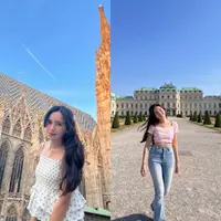 Intip gaya seru Beby Tsabina liburan di Vienna, Austria bareng Cassandra Lee. Chic dan Stylish! (Instagram/bebytsabina).