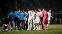Arema FC di Piala Presiden 2022. (Bola.com/Iwan Setiawan)