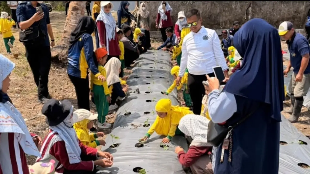 Lembaga Pemasyarakatan (Lapas) Kelas IIA Kembang Kuning Nusakambangan menerima kunjungan edukatif dari PAUD Istiqomah Aisyiyah Cilacap dalam rangka kegiatan outing class, Rabu (14/10) (Istimewa)