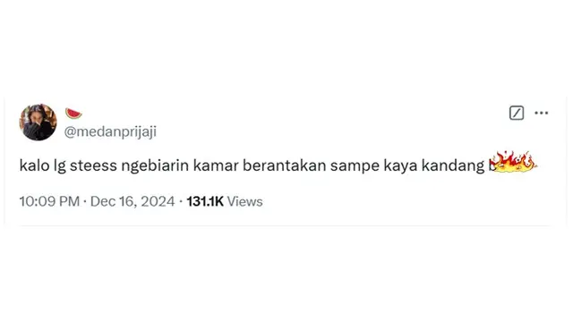 6 Cuitan Netizen Biarkan Kamar Kos Berantakan Ini Relate, Bikin Tepuk Jidat