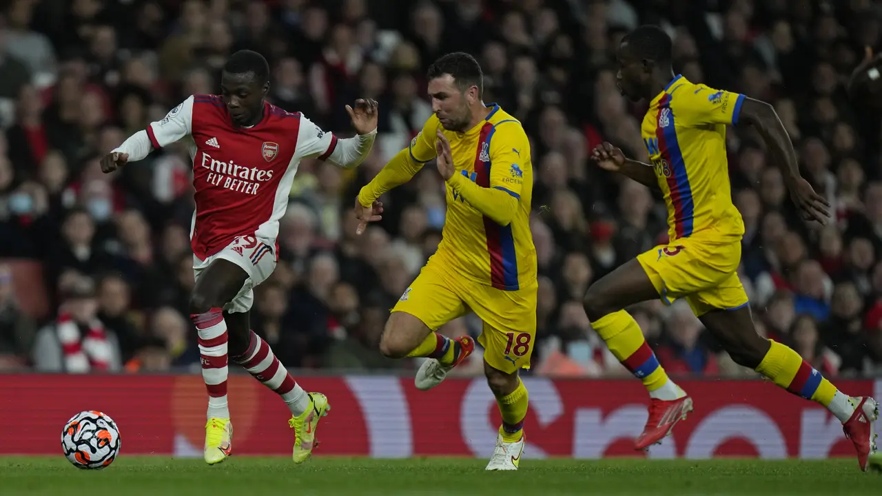 Gol Telat Lacazette Selamatkan Arsenal dari Kekalahan Atas Crystal Palace
