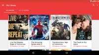Layanan yang bernama Google Play Movies ini menawarkan koleksi film yang bisa dibeli atau bahkan disewa oleh para penggunanya