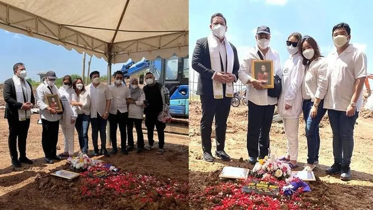 7 Momen Pemakaman Ibunda Amanda Manopo, Penuh Suasana Haru