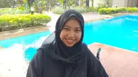 Laninka Siamiyono Beauty Vlogger Disabilitas, Meruya Jakarta Barat (3/1/2020).