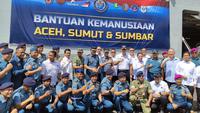Menko AHY Berangkatkan KRI Semarang-594 Bawa Bantuan ke Wilayah Bencana di Sumatera