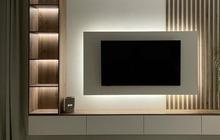 Desain Meja TV Minimalis Kayu untuk Rumah Idaman