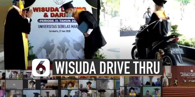 VIDEO: Viral Wisuda Drive Thru
