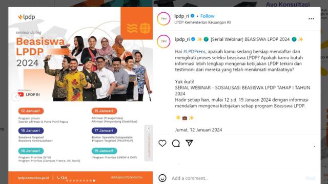 LPDP Login, Begini Alur Pendaftaran Online dan Syarat yang Harus Dipenuhi