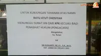 Ratu Atut Kecewa Karena KPK Larang Keluarganya Menjenguk