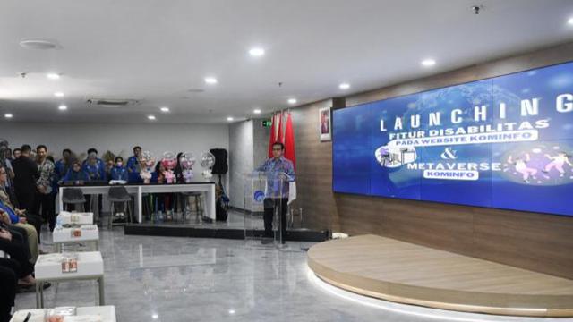 Kominfo Luncurkan Fitur Ramah Disabilitas di Situs Resminya Sekaligus Adopsi Teknologi Metaverse