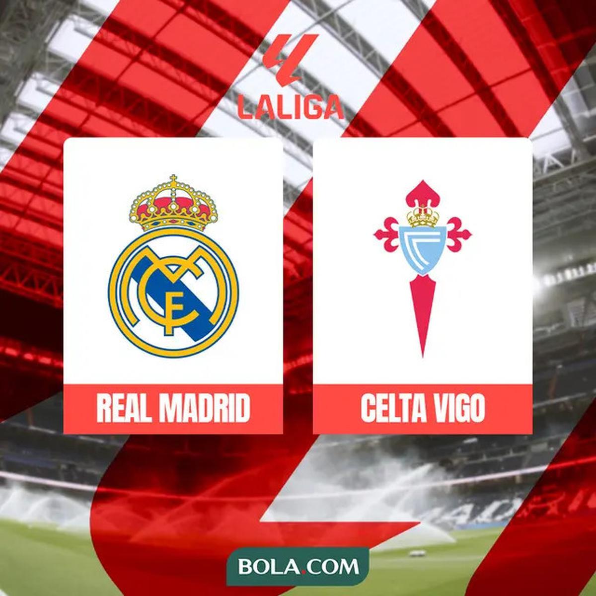 Hasil Copa del Rey Tadi Malam: Real Madrid Butuh 120 Menit untuk Mengalahkan Celta Vigo