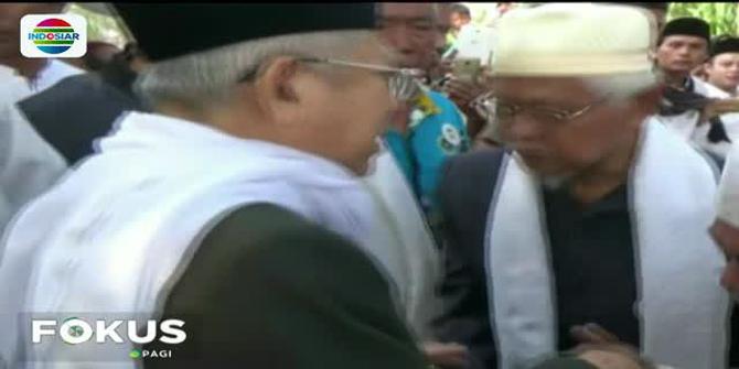 Ma'ruf Amin Ziarah ke Makam Orangtua di Tangerang untuk Minta Restu