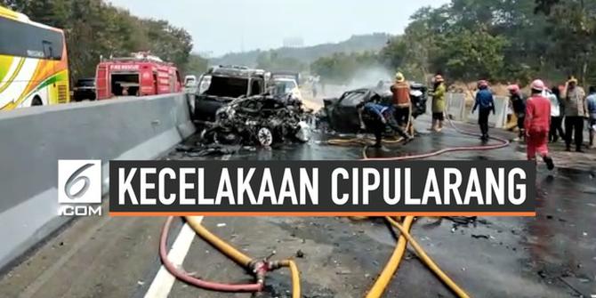 VIDEO: Suasana Terkini Lokasi Kecelakaan Maut Tol Cipularang