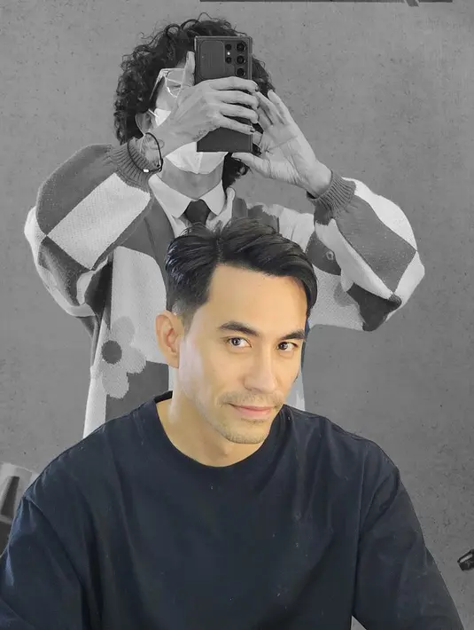 Darius Sinathrya dan model rambut baru [Instagram/darius_sinathrya]