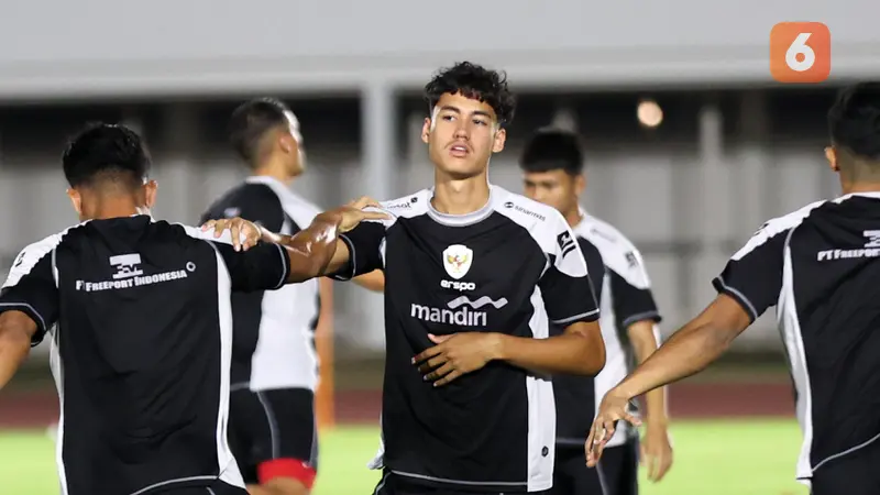 Timnas Indonesia latihan jelang menghadapi Australia di Kualifikasi Piala Dunia 2026