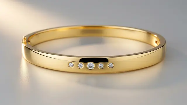 Gelang Bangle Berlian Minimalis