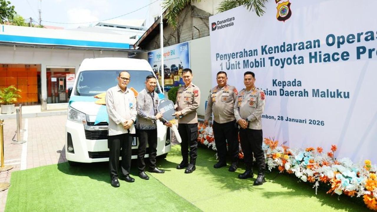 Polda Maluku Perkuat Pelayanan Publik dengan Dukungan Kendaraan BNI