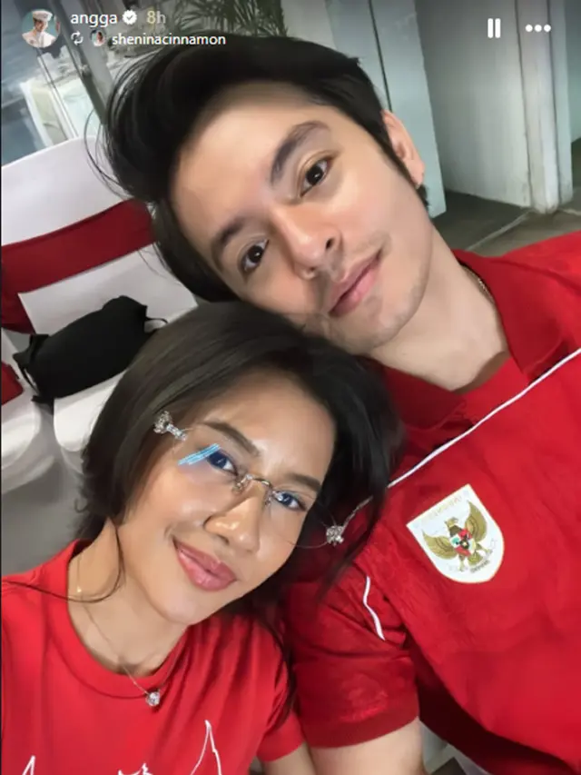 Potret Artis Nonton Timnas