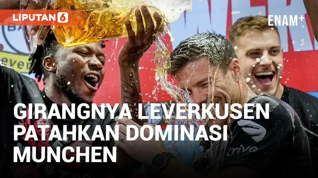 Perayaan Juara Bundesliga Pertama Bayer Leverkusen