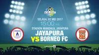 Prediksi Persipura Jayapura vs Borneo FC  (Liputan6.com/Trie yas)