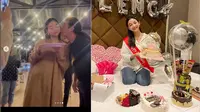 5 Momen Ultah Glenca Chysara ke-27, Dapat Kejutan dari Pacar hingga Kecupan Sayang Sang Ayah
