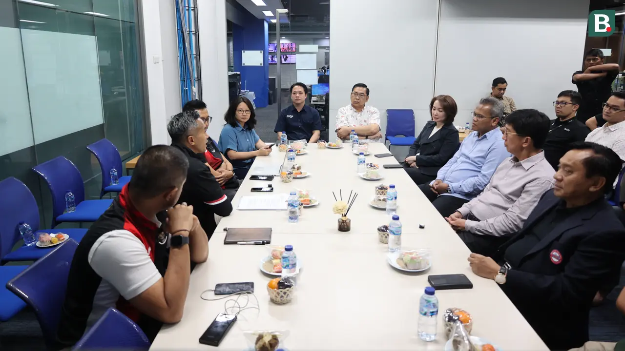 Kunjungan Cdm Olimpiade Paris 2024 Anindya Bakrie ke EMTEK