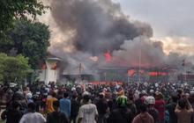 Massa Bakar Gedung DPRD Pekalongan, Aksi Damai Berubah Ricuh