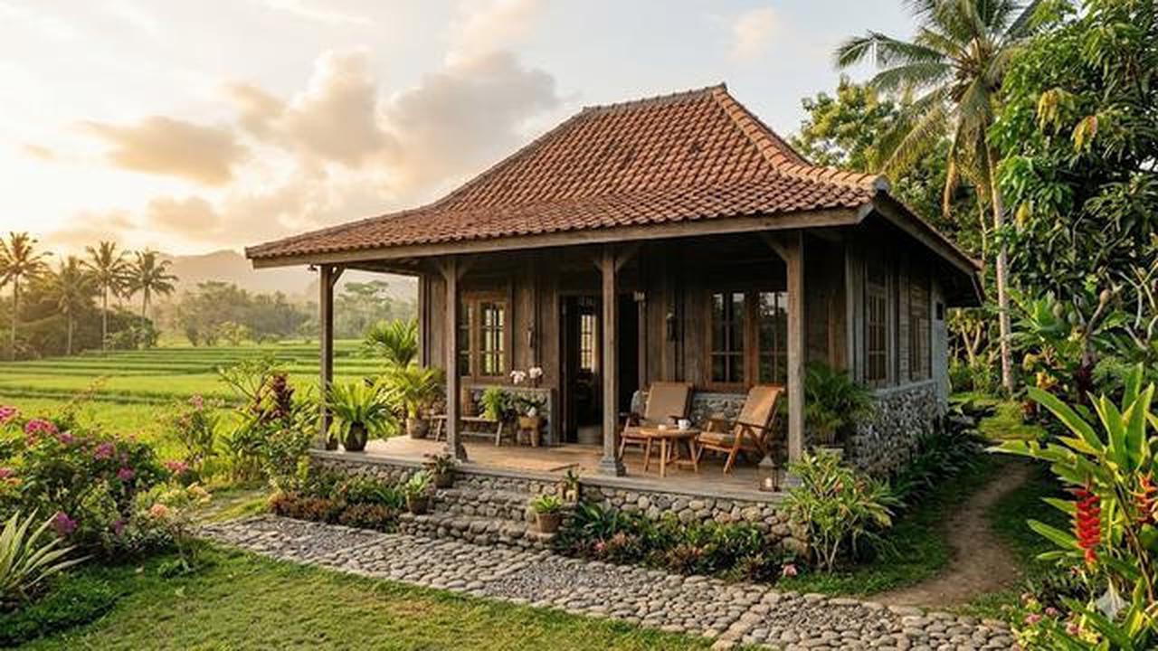 7 Desain Rumah Ideal di Pedesaan, Menyatu dengan Alam dan Penuh Kenyamanan