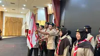 32 Pramuka Bontang Diberangkatkan ke Jambore Daerah Kaltim, Diminta Junjung Karakter dan Disiplin 