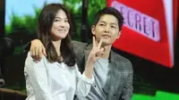 Disebut pasangan, Song Joong Ki dan Song Hye Kyo didakan punya anak oleh netizen.