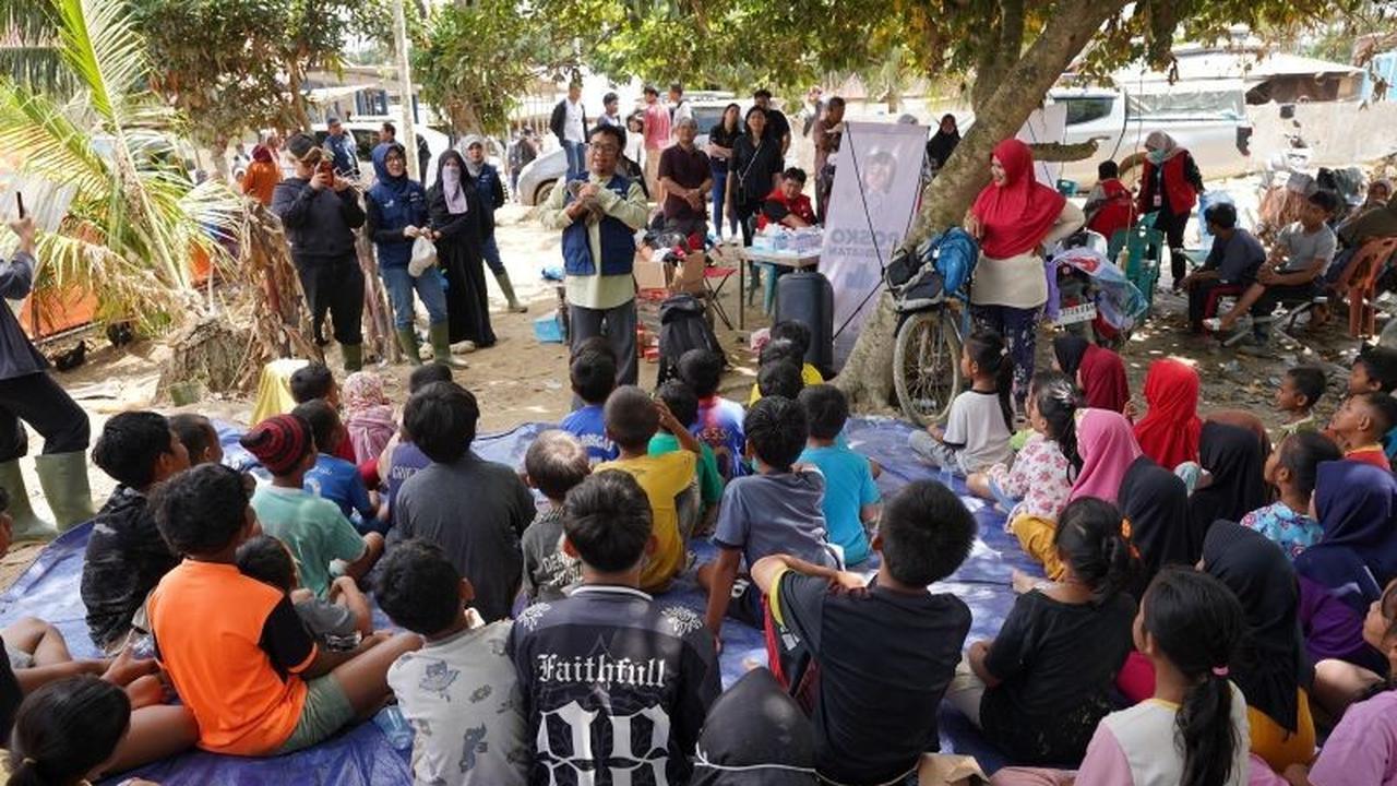 TelkomGroup Hadirkan Pemulihan Psikologis Anak di Aceh Tamiang Pasca Bencana