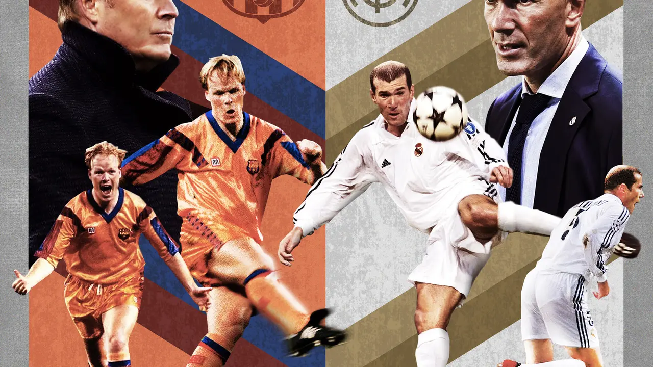 Ronald Koeman vs Zinedine Zidane