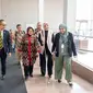 Sara Minkara, Penasihat Khusus Presiden Amerika Serikat untuk Bidang Hak Disabilitas Internasional, menyambut Mensos Risma yang didampingi Wakil Dubes RI di Washington DC I.B.M. Sade Bimantara beserta rombongan di Gedung Harry S. Truman, Kantor Kementerian Luar Negeri Amerika Serikat di Washington DC.&nbsp;