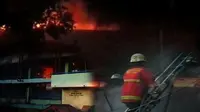 Petugas Pemadam Kebakaran Pingsan Usai bertugas memadamkan kebakaran - Dirut PD Pasar Jaya Bantah kebakaran pasar senen karena Sabotase