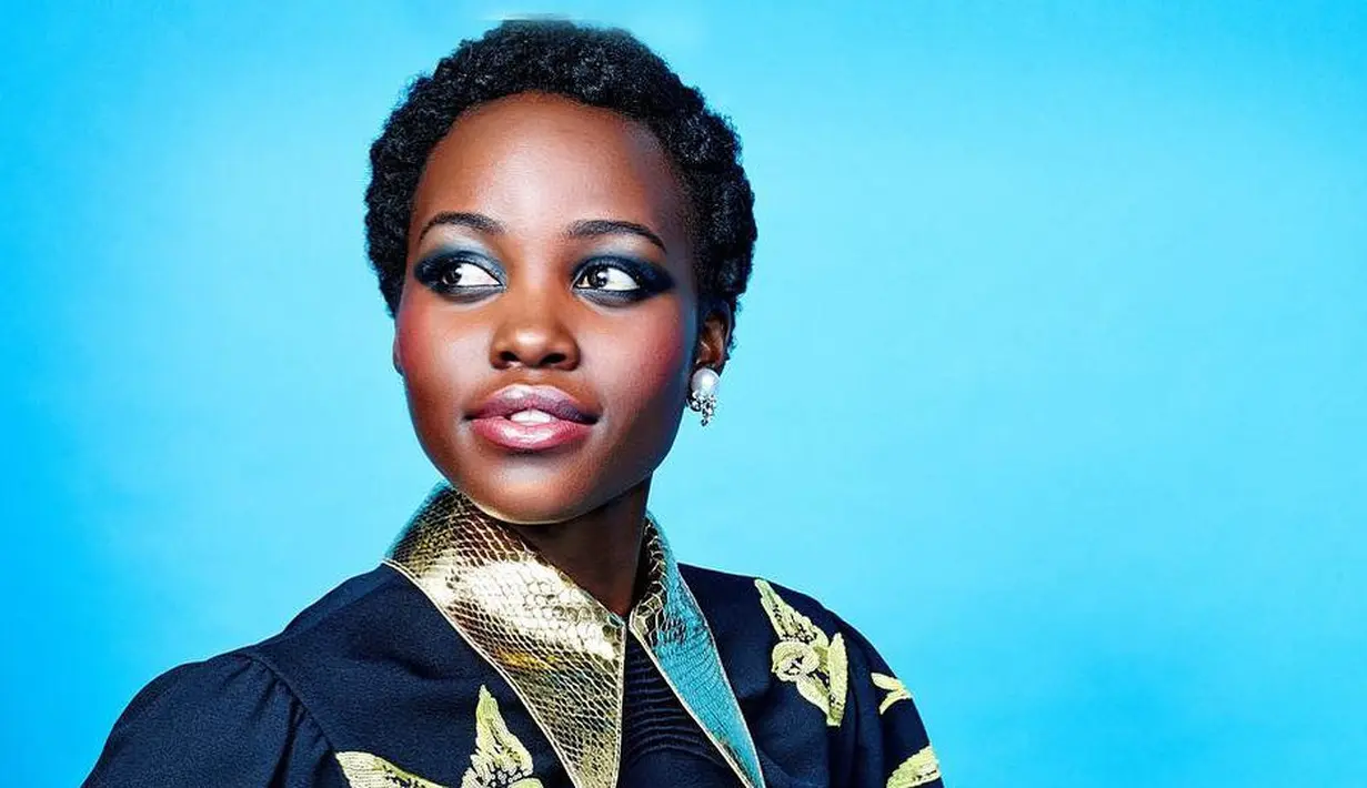 "Jika seseorang ingin memakai makeup agar lebih percaya diri saat dirinya menjadi minoritas, kenapa tidak?" ujar Lupita. (instagram/lupitanyongo)