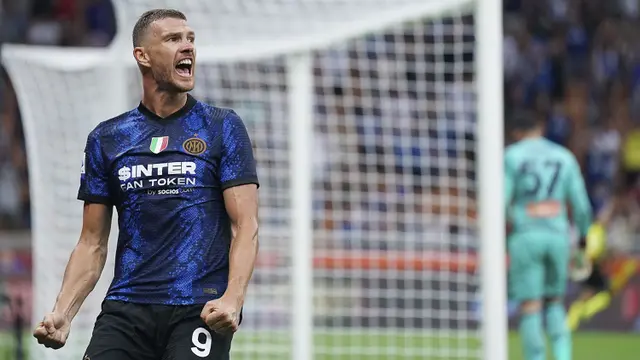 Foto: Inter Milan Menang Telak di Giornata Pertama Liga Italia walaupun Tak Lagi Diperkuat Romelu Lukaku