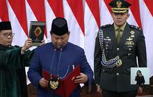 Presiden Prabowo Subianto Tidak Sebut Nama Megawati di Pembukaan Pidato Perdana
