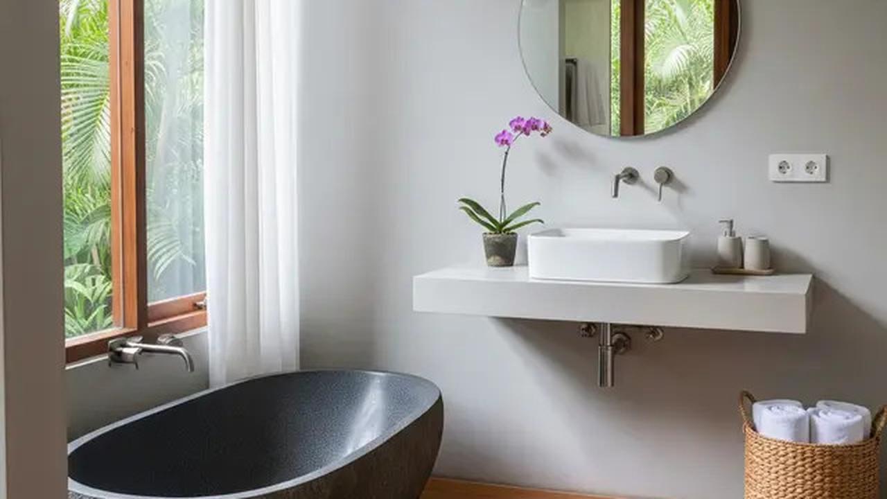 9 Model Desain Kamar Mandi Dalam Kamar, Solusi Privasi dan Estetika Modern