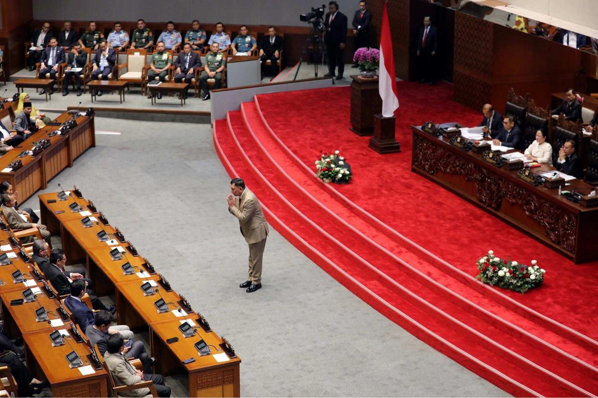 DPR Sahkan UU TNI