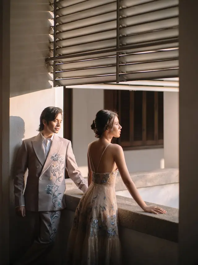 Potret Prewedding Angga Yunanda dan Shenina Cinnamon. (instagram/angga/sheninacinnamon)