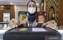 Harga Emas Pegadaian Meroket, UBS Sentuh Rp2,956 Juta per Gram Hari Ini